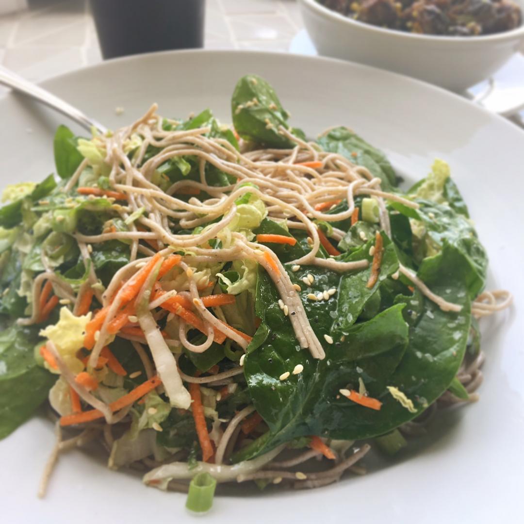 Daily Kitchen in Las Vegas has a few vegan dishes. For more vegan options in Las Vegas, visit www.vegansbaby.com