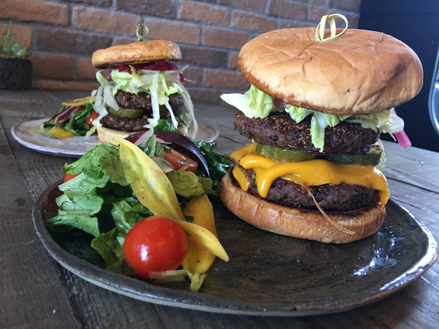 Panacea, located in Boca Park, has the best vegan burger in Las Vegas and other healthy plant-based dishes, smoothies, desserts and more. For more vegan dining in Las Vegas, visit www.vegansbaby.com