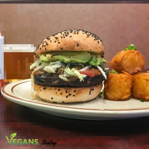 Burger Joint has vegan snacks and a portobello burger to enjoy. For more vegan dining in Las Vegas, visit www.vegansbaby.com