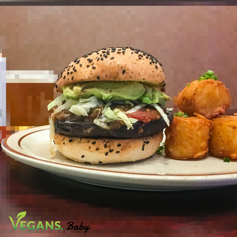 Burger Joint has vegan snacks and a portobello burger to enjoy. For more vegan dining in Las Vegas, visit www.vegansbaby.com
